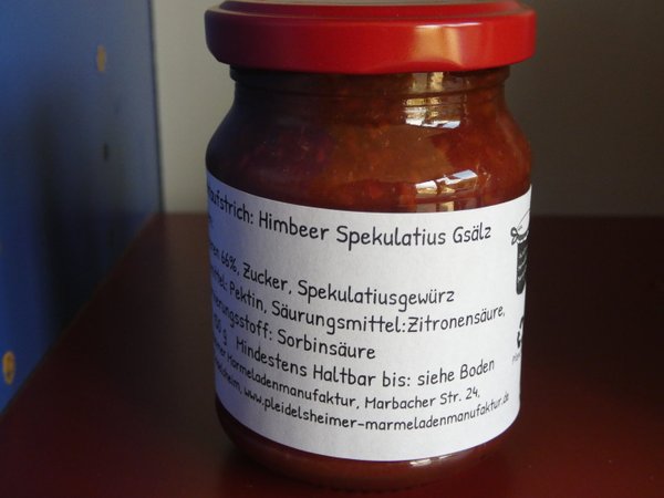 Himbeer-Spekulatius-Gsälz 150g