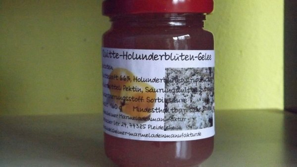 Quitte-Holunderblüten-Gelee 150g