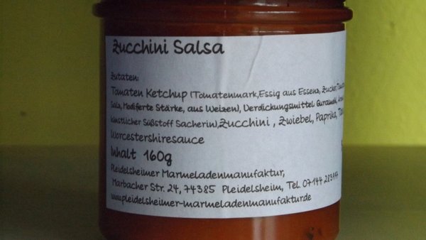Zucchini Salsa 160g