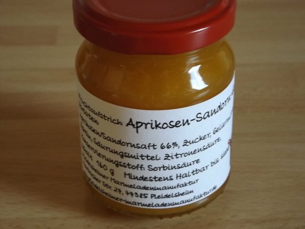 Aprikosen-Sandorn Gsälz 150g