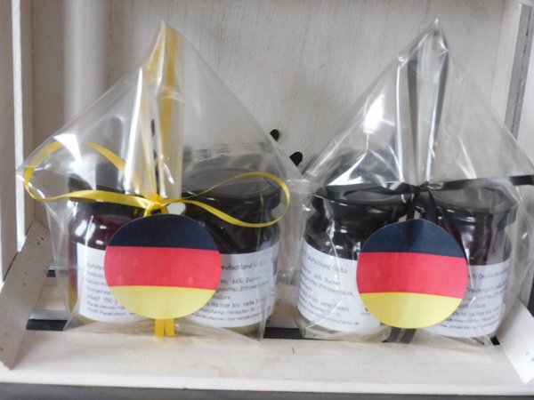 Geschenkpackung Deutschland Gsälz/Gelee je 150g pro Glas